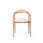 Midas İskandinav Natural Ahşap Masa Sandalye Takımı 80x150 thumbnail 8