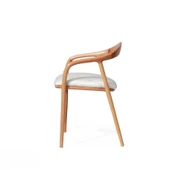 Midas İskandinav Natural Ahşap Masa Sandalye Takımı 80x150 thumbnail 9