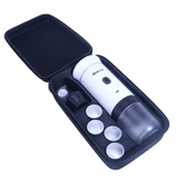 KMPRO Taşınabilir Kahve Makinesi – USB Şarjlı, Kapsül ve Öğütülmüş Kahve Uyumlu, Beyaz - 3