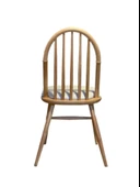 Rustica Döşemeli Classic Natural Ahşap Yemek Sandalyesi thumbnail 2