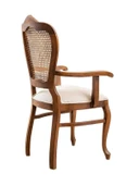 Versailes Hazeranlı Kolçaklı Oymalı Klasik Ahşap Sandalye thumbnail 5