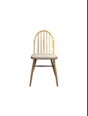 Rustica Döşemeli Classic Natural Ahşap Yemek Sandalyesi thumbnail 8