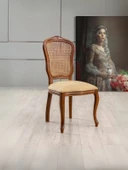 Victoria Hazeranlı Ahşap Oymalı Country Sandalye thumbnail 1