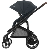 Maxi Cosi Plaza+ Ekstra Portbebeli Seyahat Sistem Olabilen Tek Elle Katlanabilen Doğumdan Itibaren Kullanılabilen Bebek Arabası Essential Graphite - 3