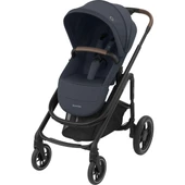 Maxi Cosi Plaza+ Ekstra Portbebeli Seyahat Sistem Olabilen Tek Elle Katlanabilen Doğumdan Itibaren Kullanılabilen Bebek Arabası Essential Graphite - 1