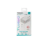Tonex - TY67W Turbo Başlık Usb Kablo 67W Şarj Seti (Saniye Sayar) -  20 ADET - 1