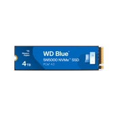 WD Blue SN5000, WDS400T4B0E, 4TB, 5500/5000, Gen4, NVMe PCIe M.2 2280,  SSD - 1