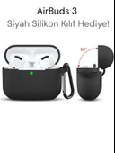 Airbuds 3 Kulak içi Bluetooth Kulaklık + AirPods Pro 3 Koruma Kılıfı iPhone Pop-Up Kablosuz Kulaklık - 7