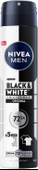 NIVEA MEN Erkek Sprey Deodorant Black&White Invisible Original 200ml, 72 Saat Anti-Perspirant Ter Koruması - 1