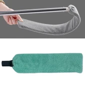 Sihirli Mikrofiber Başlıklı Girintili Yüzey Temizleme Mopu Toz Alma Fırçası thumbnail 7