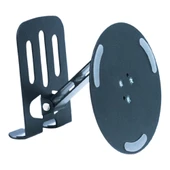 K13 Gri Telefon Standı – Metal, 360° Döner, Ayarlanabilir Yükseklik - 4