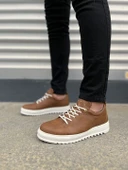 JET-152 Cool Bağcıklı Cilt Erkek Günlük Spor Klasik Ayakkabı CBT - Taba thumbnail 1