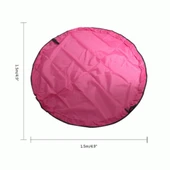 Taşınabilir Büyük Oyuncak Hurcu - PEMBE - 12