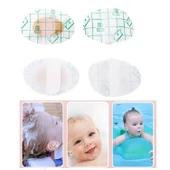 20 Adet Bebek Banyo Havuz Kulak Bandı -Şeffaf Su Geçirmez Yapışkanlı Bant Kuaför Bandı thumbnail 18