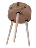 Dekoratif Boyanabilir Demonte Kapaklı Sehpa - 3