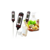 Dijital Gıda Termometresi Sıvı Gıda Et Su Süt Mama Sıcaklık Ölçer - Özel Kutulu - 4
