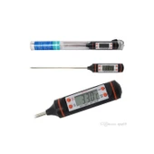 Dijital Gıda Termometresi Sıvı Gıda Et Su Süt Mama Sıcaklık Ölçer - Özel Kutulu - 8