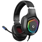 RAMPAGE RM-K90 VECTOR BEYAZ RGB LED 3,5MM GAMING MİKROFONLU OYUNCU KULAKLIĞI RAMPAGE - 1
