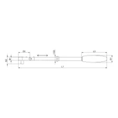 Würth Mafsallı Teleskobik Cırcır 1/2"294-432mm - 2