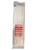 PEMSAN Klips Kablo Bağı 8x550 BEYAZ (100lü Paket) Kablo Cırdı - 1