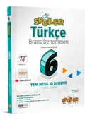 Spoiler 6.Sınıf Türkçe 18 Deneme - 1