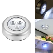 Gardrop - Çekmece - Dolap Köşe Aydınlatıcı Kablosuz  Pilli Led Spot Mutfak Lamba Stick - 1