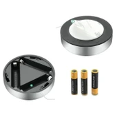 Gardrop - Çekmece - Dolap Köşe Aydınlatıcı Kablosuz  Pilli Led Spot Mutfak Lamba Stick - 4