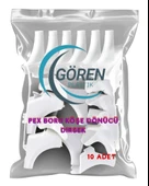 Pex Boru Köşe Dönücü Dirsek (10'lu Paket) - Yerden Isıtma ve Kalorifer Tesisatı İçin - 2