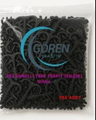 Pex Dubelli Yere Tespit Kılçık Siyah (250'li Paket) - Yerden Isıtma Boru Sabitleme Aparatı thumbnail 3