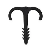 Pex Dubelli Yere Tespit Kılçık Siyah (250'li Paket) - Yerden Isıtma Boru Sabitleme Aparatı thumbnail 4