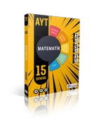 Köşebilgi Yayınları Ayt Matematik 15 Deneme - 1