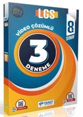 Yanıt Yayınları Lgs 3 Fasikül Deneme Video Çözümlü - 1
