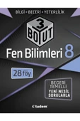 Tudem Yayınları 8. Sınıf Fen Bilimleri 3 Boyut 28 Föy - 1