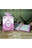 Yasin Kitabı Pembe Tül Kese İçinde Tesbihli Çanta Boy - 1
