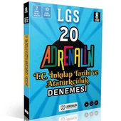 Adrenalin  8.sınıf Lgs İnkılap Tarihi 20 Branş Deneme En Yay. - 1
