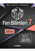 Tudem Yayınları 7. Sınıf Fen Bilimleri 3 Boyut 24 Föy - 1