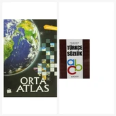 Karatay Yayınları Orta Atlas & Türkçe Sözlük - 1