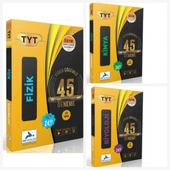 Paraf Yayınları Tyt Fizik-kimya-biyoloji 45 Deneme - 1