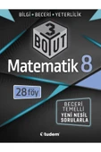Tudem Yayınları 8. Sınıf Matematik 3 Boyut 28 Föy - 1
