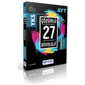 Yanıt Yayınları Ayt Biyoloji Çözümlü 27 Denemesi - 1