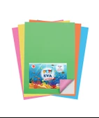 Puti A4 Yapışkanlı Eva 10 Lu Karışık Renk - 1