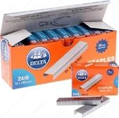 Delta Zımba Teli 24/6 Gümüş Renk 10 Paket Kod.1552 - 2