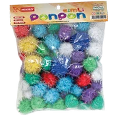 Mikro Simli Ponpon (10 Mm & 50 Adet ) - 1