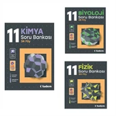 Tudem 11. Sınıf Fizik - Kimya - Biyoloji Föy Soru Bankası - 1
