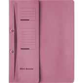 Umur Yarım Kapak Büro Dosyası Pembe 25 Adet - 1