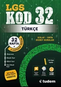 Tudem Lgs 8. Sınıf Türkçe Kod 32 - 1