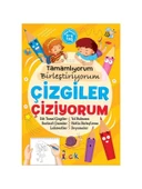 Bıcırık Tamamlıyorum Birleştiriyorum Çizgiler Çiziyorum Boyama Kitabı - 1