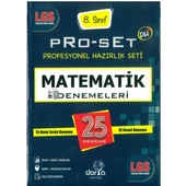 8. Sınıf Matematik Pro-set 25li Deneme Dorya Yayınları - 1