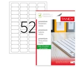 Tanex A4 Tw-2052 Lazer Etiket, Standart Ölçü 46.4×21.2 Mm - 1
