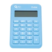 Pin Cep Tipi Hesap Makinesi Mavi Renk - 1